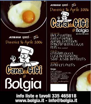cena da gigi bolgia